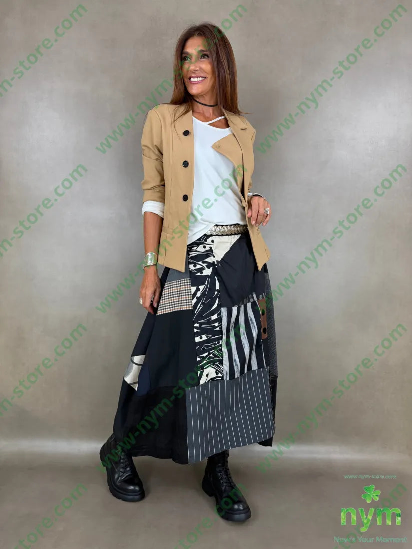 giacca mezzo collo punto milano c 60vi35pa5ea - GIACCA