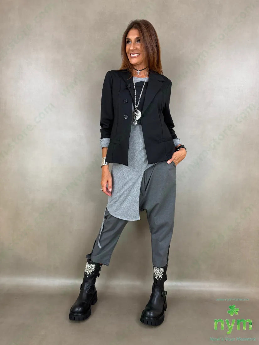 giacca mezzo collo punto milano n 60vi35pa5ea - GIACCA