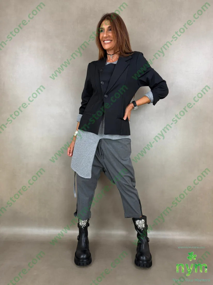 giacca mezzo collo punto milano n 60vi35pa5ea - GIACCA