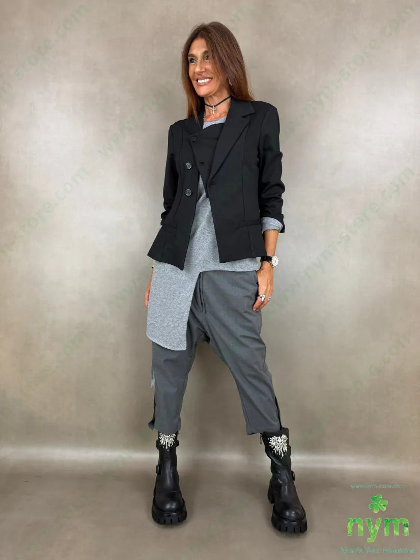 giacca mezzo collo punto milano n 60vi35pa5ea - GIACCA