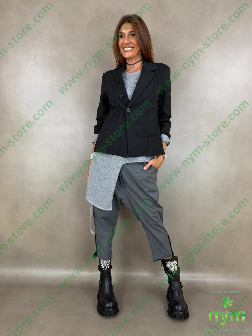giacca mezzo collo punto milano n 60vi35pa5ea - GIACCA