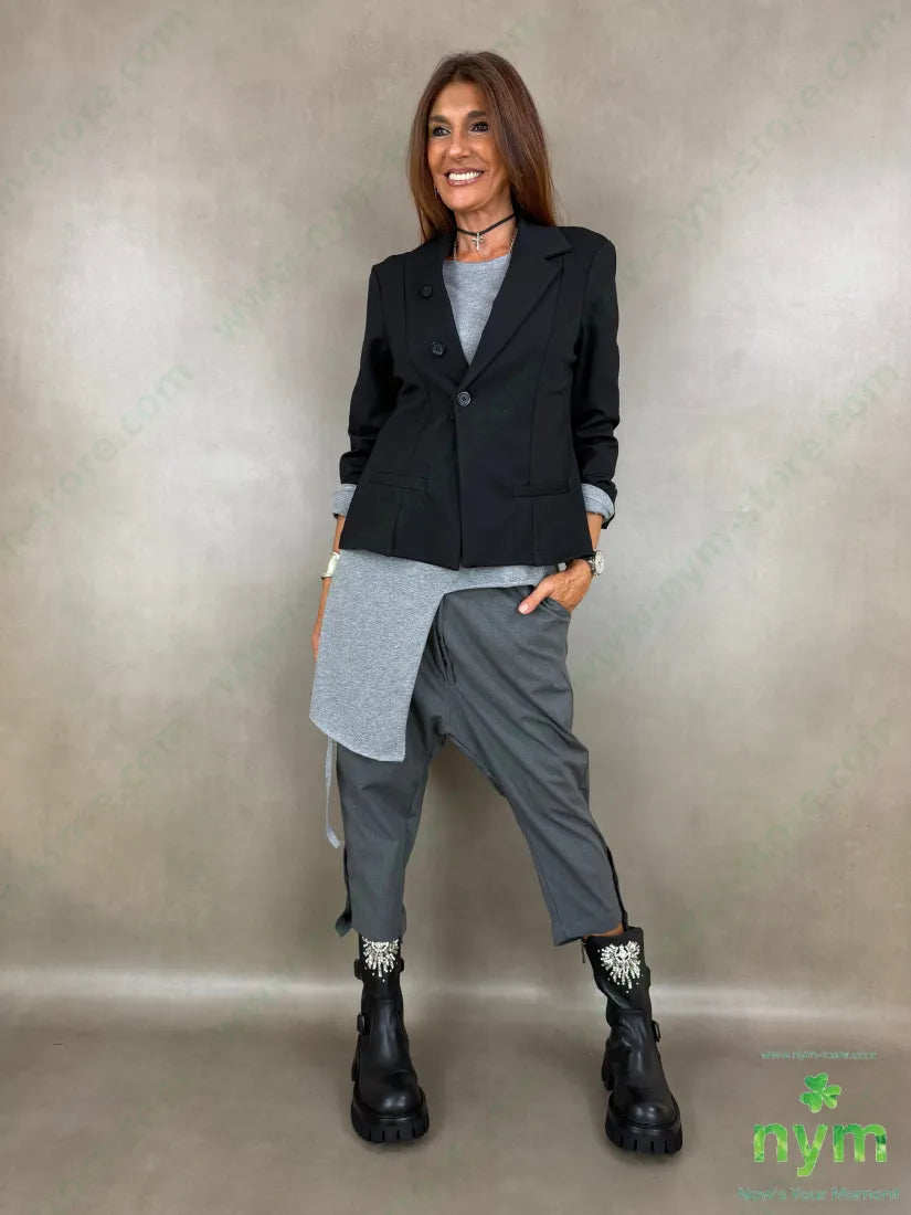 giacca mezzo collo punto milano n 60vi35pa5ea - GIACCA