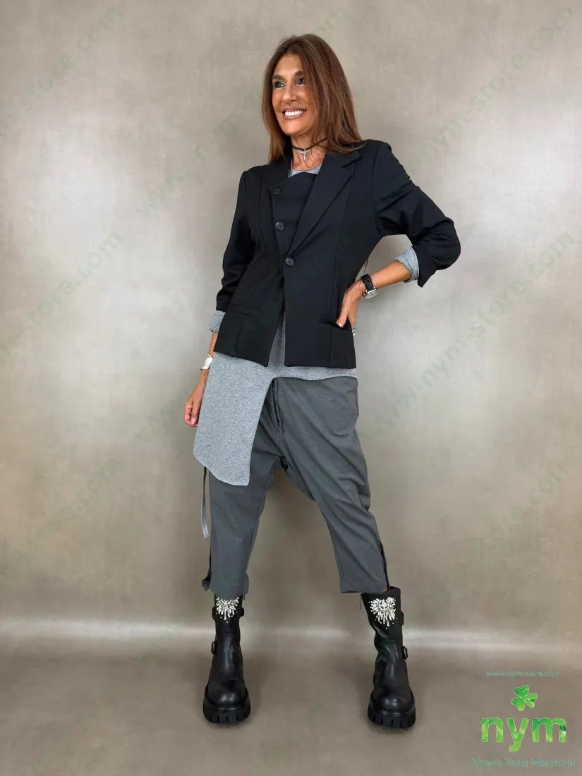 giacca mezzo collo punto milano n 60vi35pa5ea - GIACCA