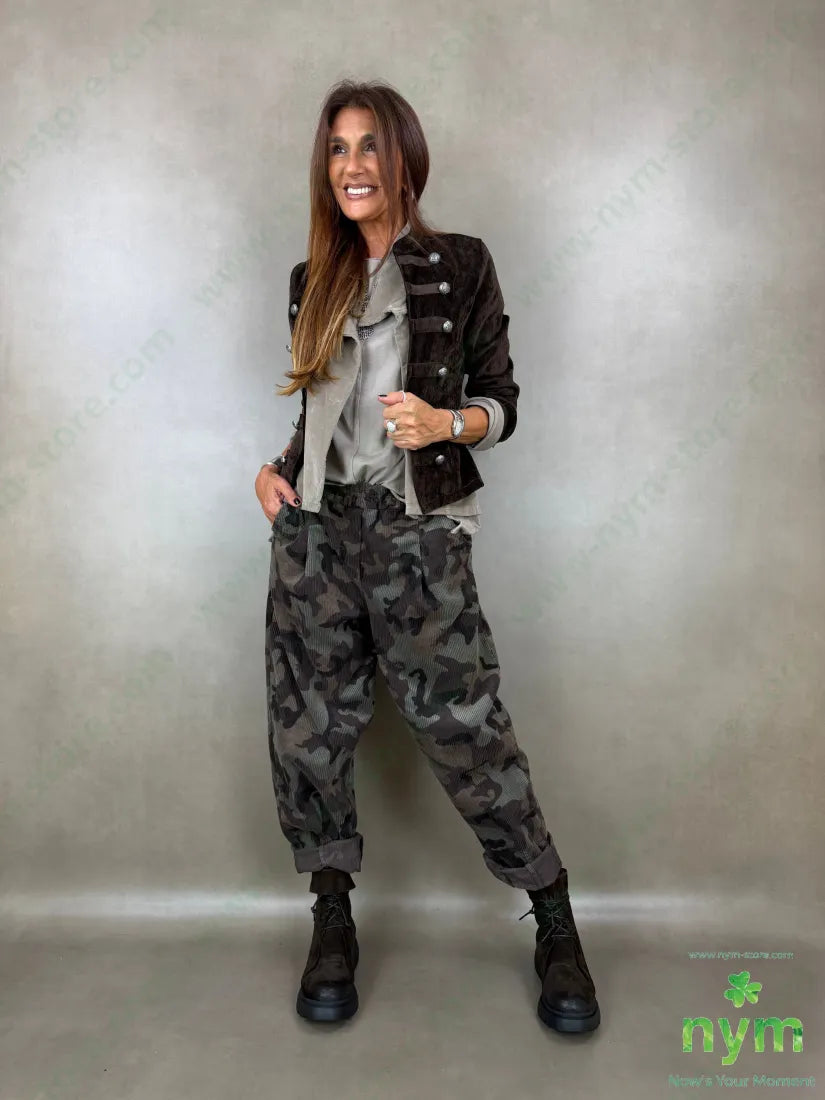 giacca napoleon ciniglia 95pl5ea - GIACCA