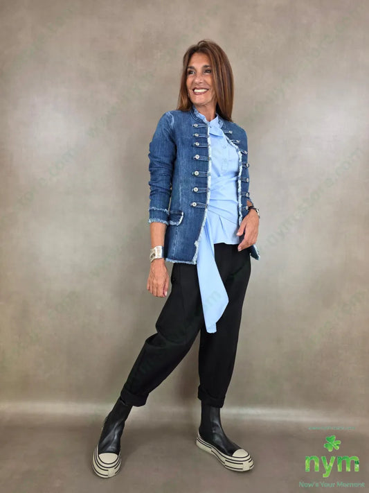 giacca napoleon jeans 63co34pl3ea - GIACCA