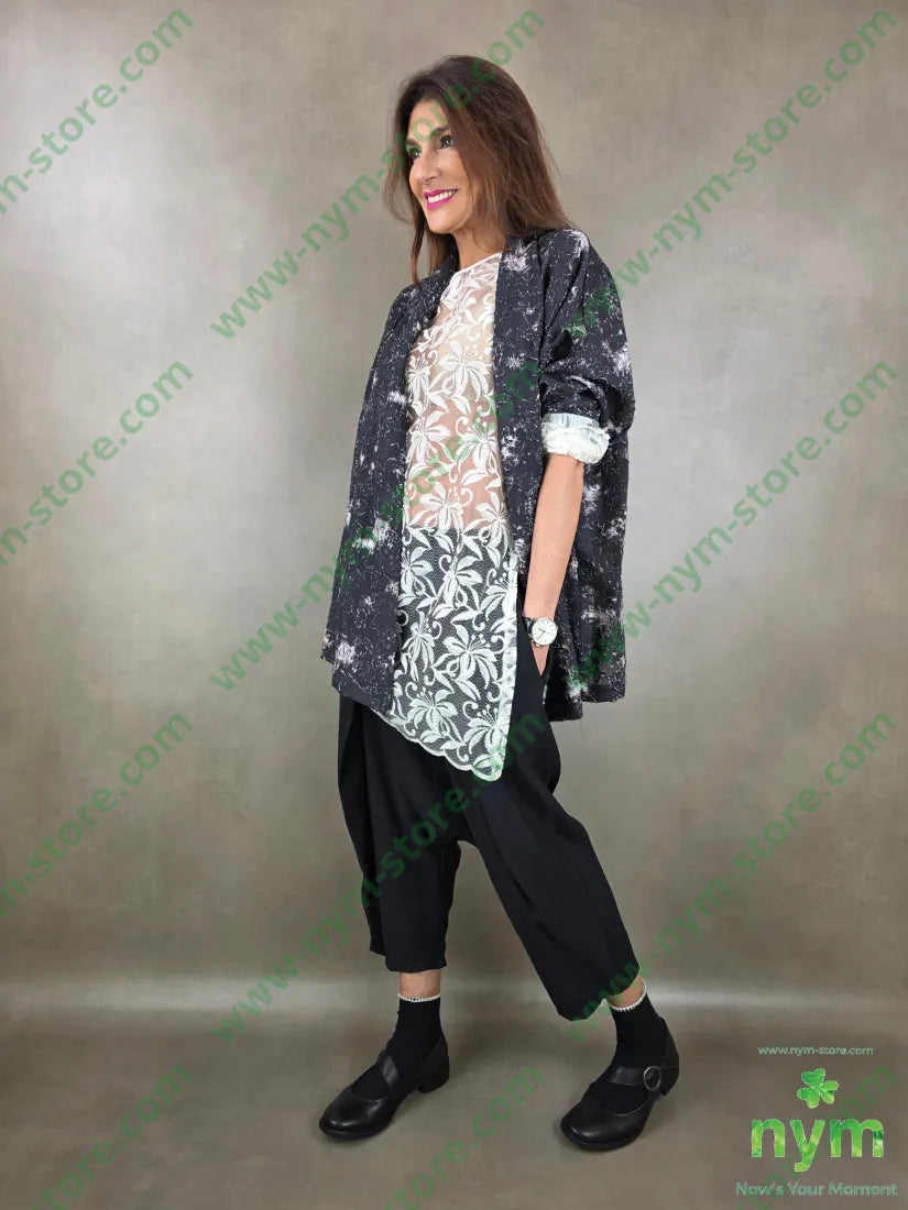 giacca over a kimono fantasia 85ly15pl GIACCA