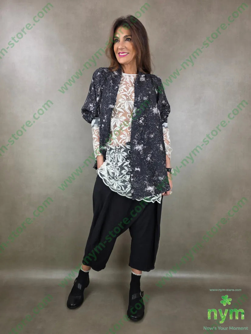 giacca over a kimono fantasia 85ly15pl GIACCA