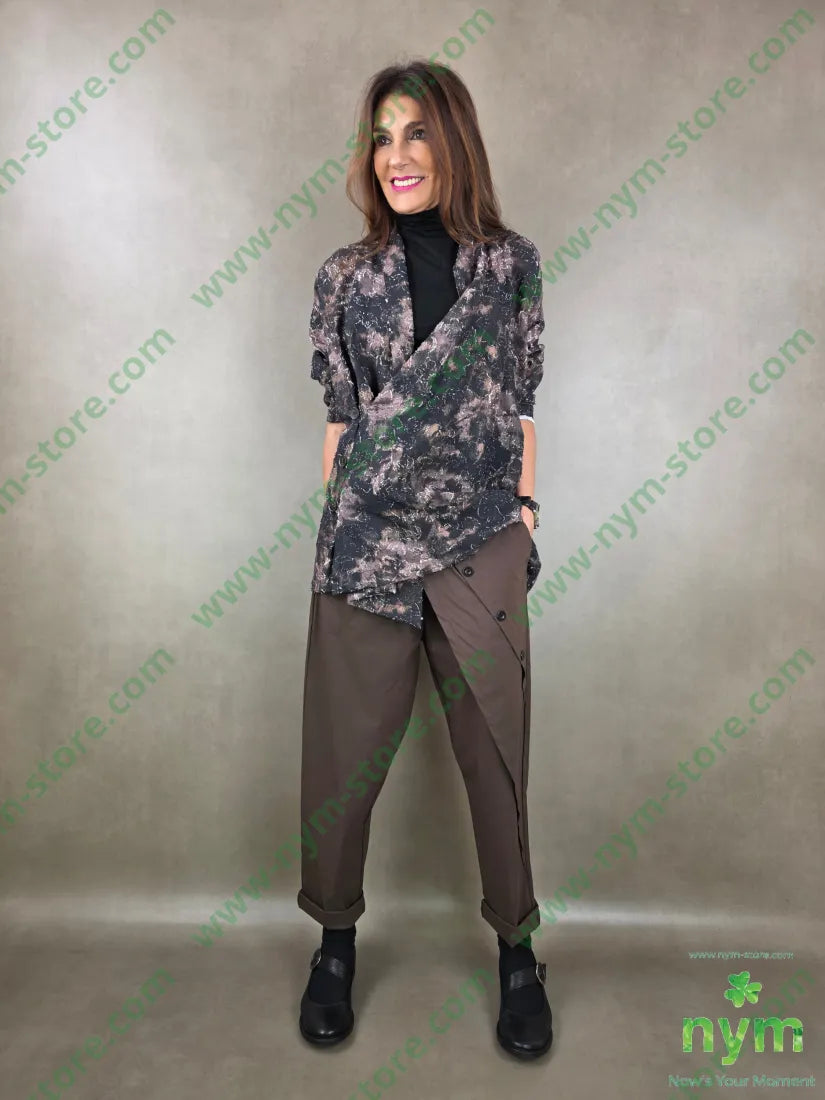 giacca over a kimono fantasia 85ly15pl GIACCA