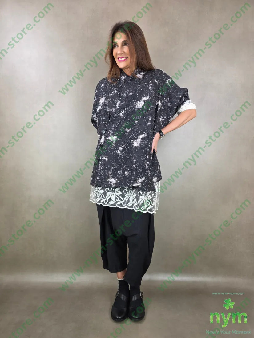 giacca over a kimono fantasia 85ly15pl GIACCA