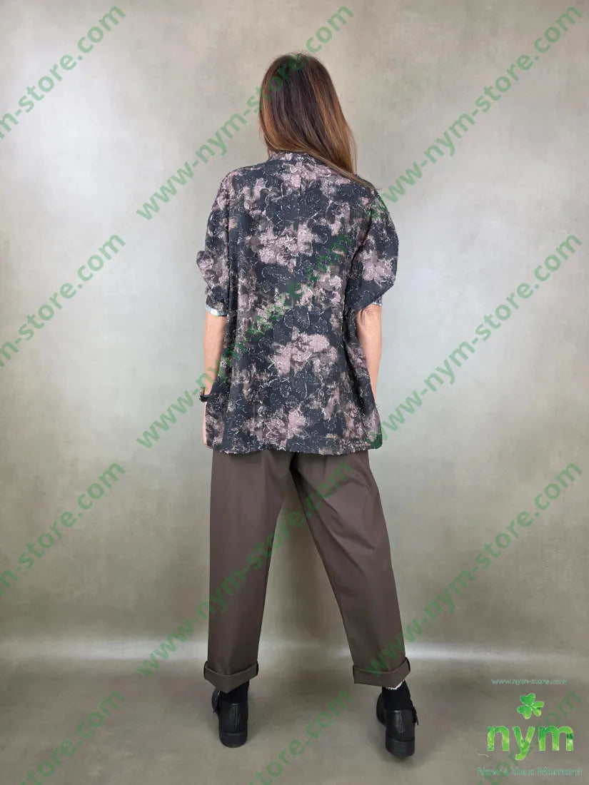 giacca over a kimono fantasia 85ly15pl GIACCA