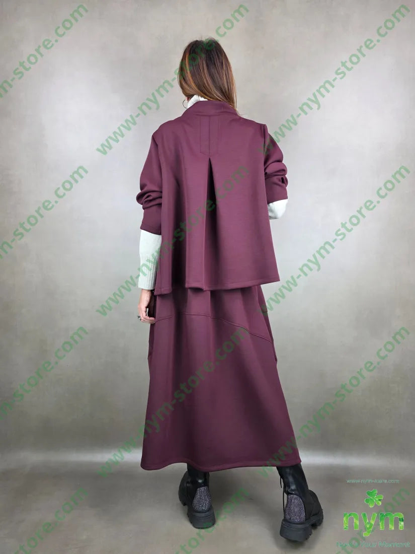 giacca scuba trapezio tre bottoni 65vi30ny5ea GIACCA