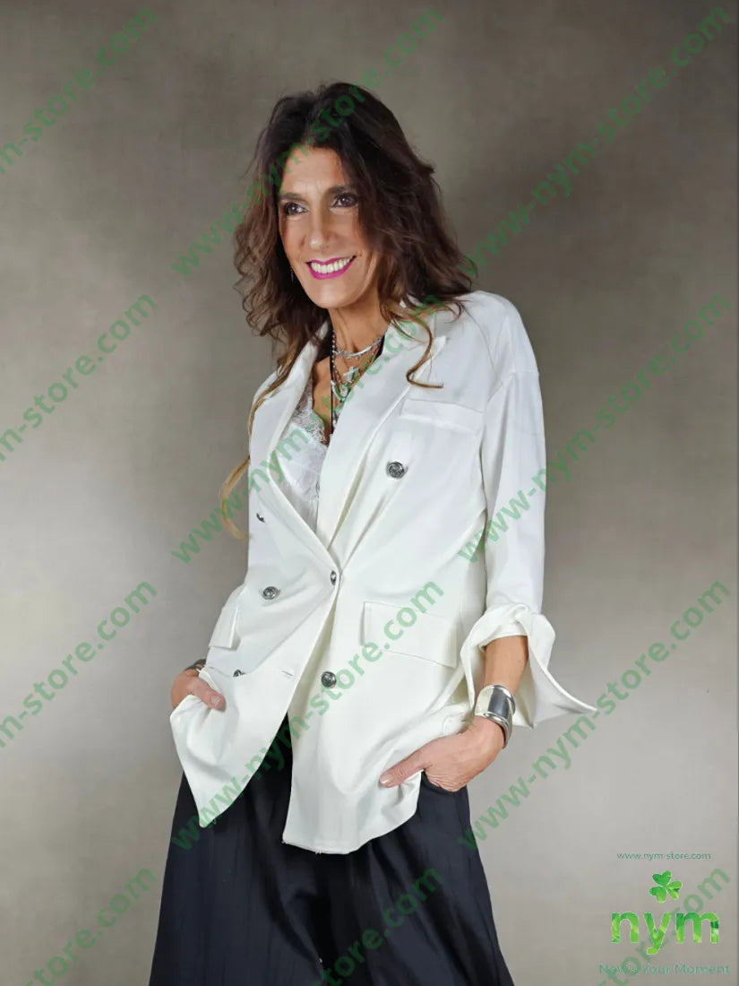 giacca sei bottoni metallo punto mi 65vi35pl5ea GIACCA