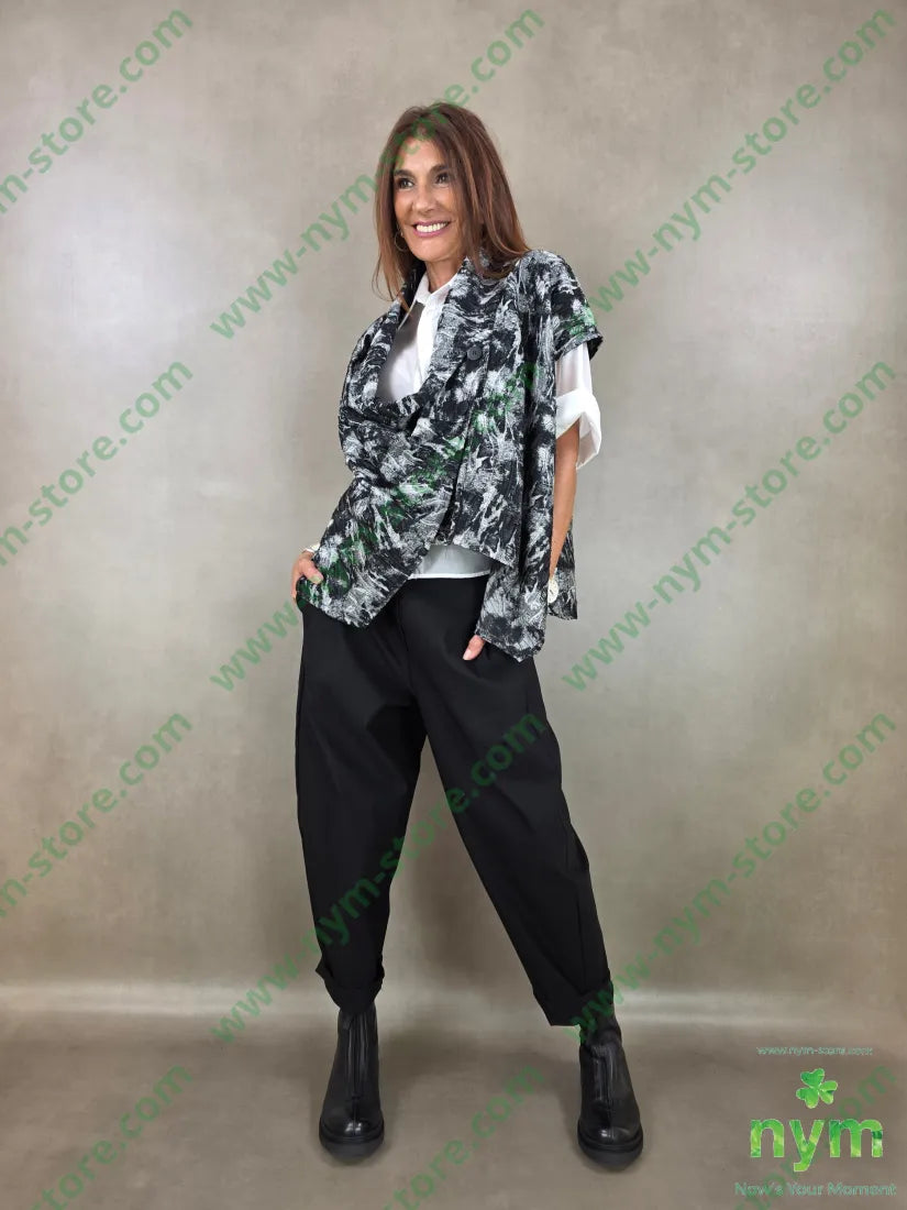 giacca senza man fil coupe 40ly30pl20co10ny - U / NERO / AI26 - GIACCA