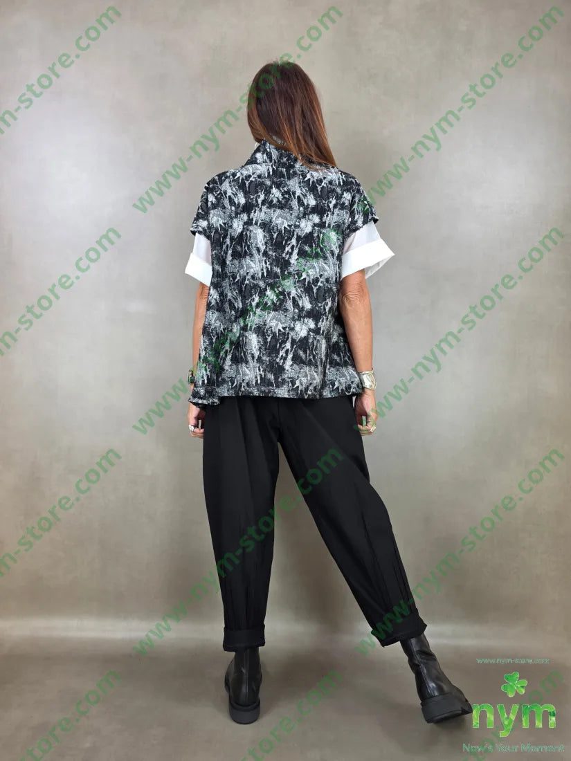 giacca senza man fil coupe 40ly30pl20co10ny - U / NERO / AI26 - GIACCA