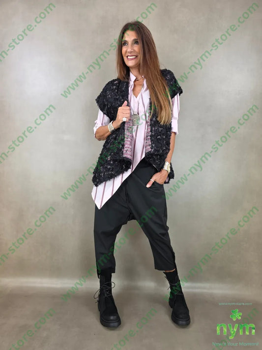 giacca senza man jacquard devoree 75vi25pl - GIACCA