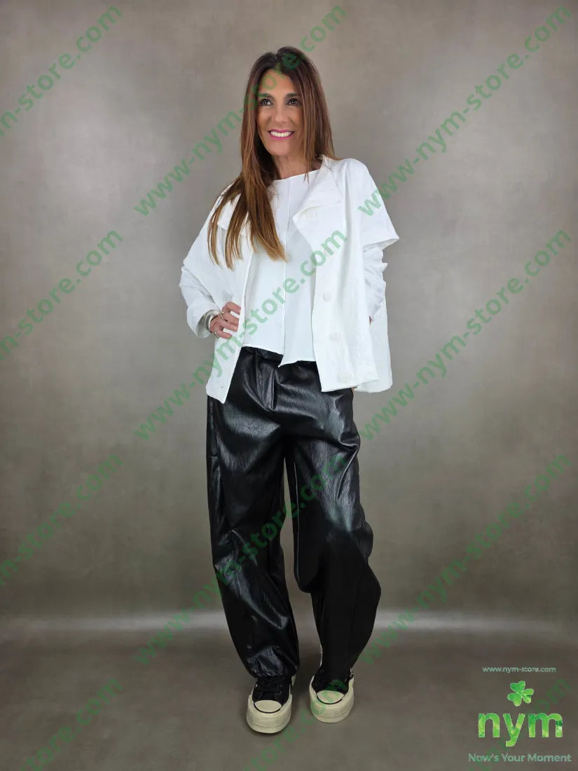 giacca senza maniche interno ricamo 50pl30ny20co GIACCA