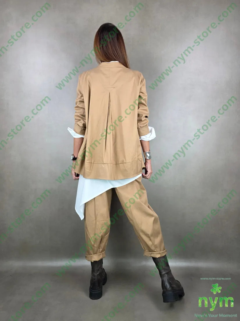 giacca tencel stondata davanti 69co29tc2ea GIACCA