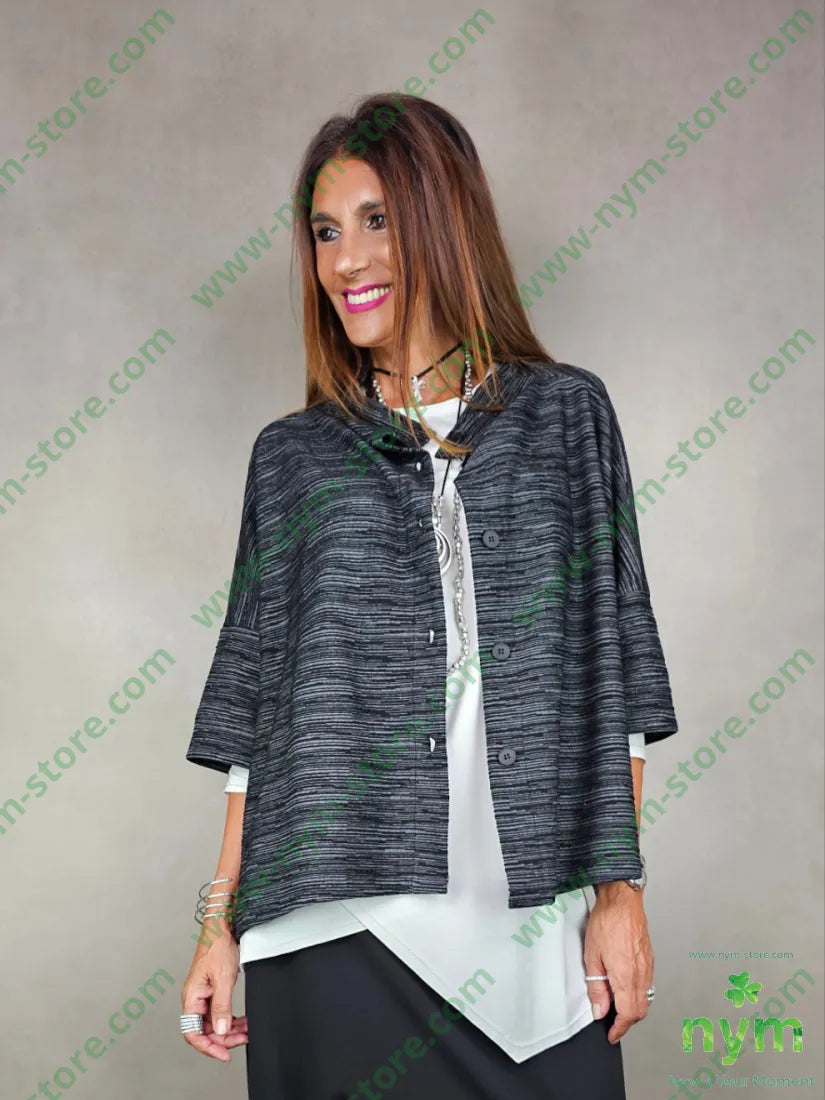 giacca tessuto a maglia fant 58pl38vi3ea2ac U / NERO / AI25 GIACCA