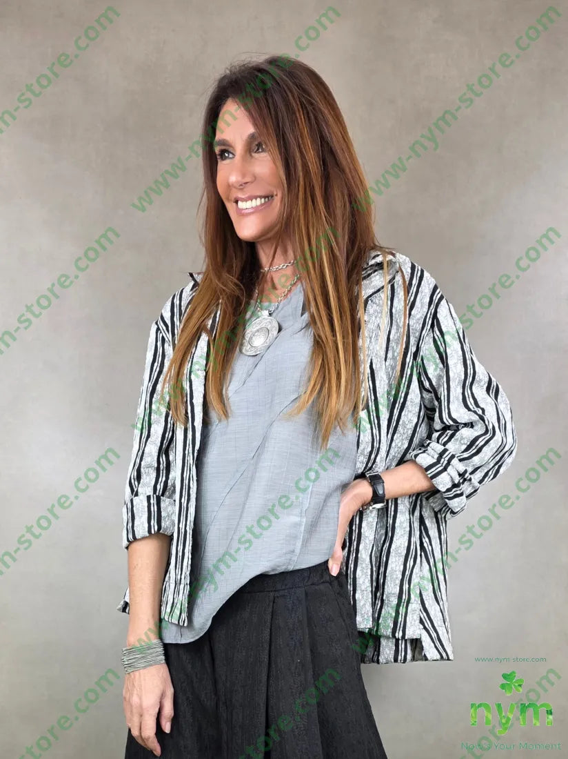 giacca tessuto a nodi 65ly33vi22ny U / RIGA / PE26 GIACCA