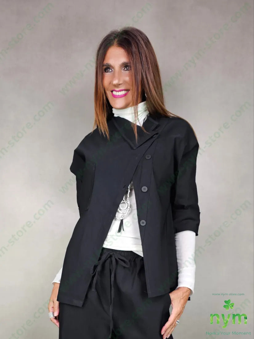 giacca una tasca seno 78vi19ny2ea U / NERO / AI25 GIACCA