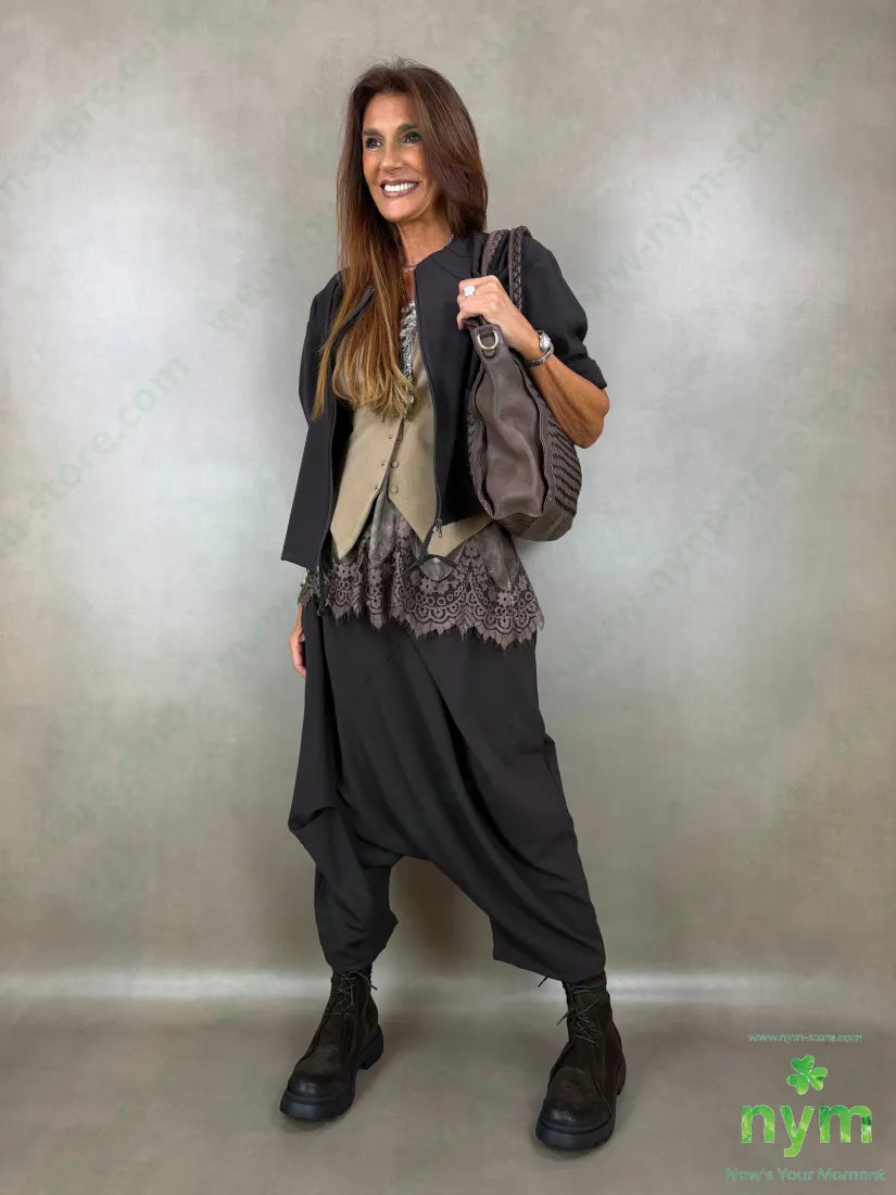giacca zip cuciture raggio 63pl33vi4ea - GIACCA