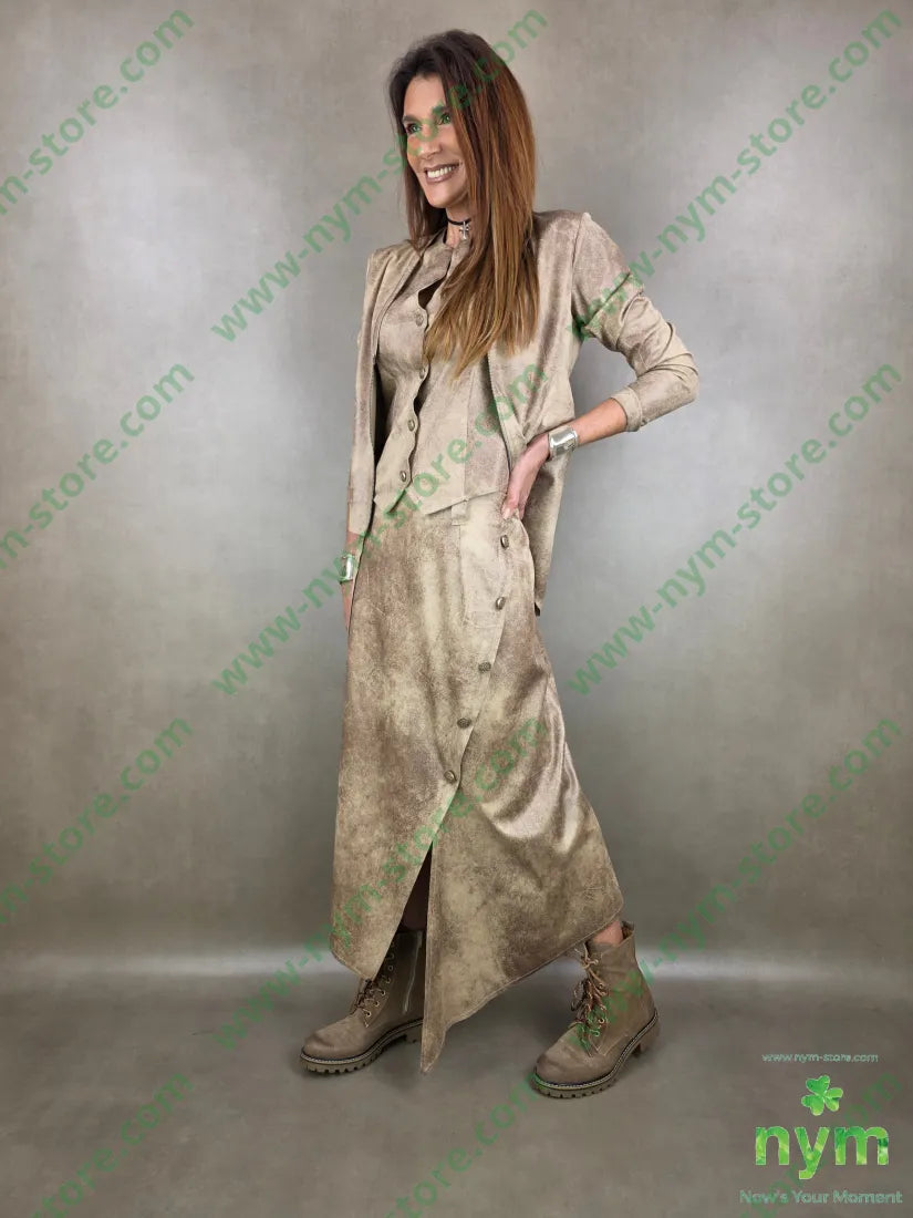 giacca zip pelle invecchiata 90pl10ea GIACCA