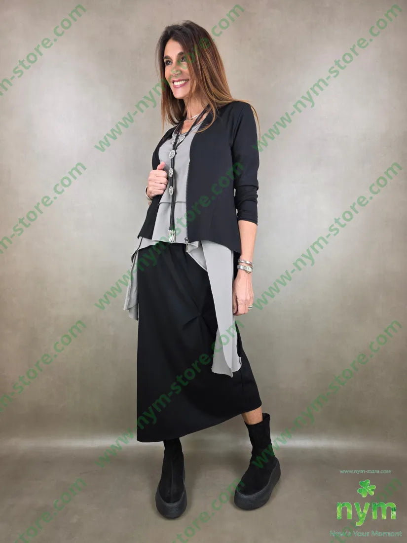 giacca zip punte dietro pm 67vi27pa6ea GIACCA