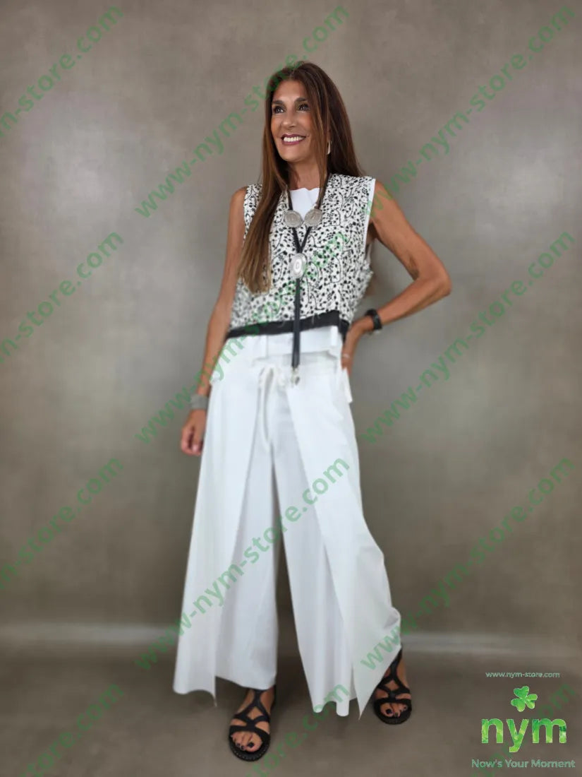 gilet bicolor scollo a v 75vi15li10co - U / NERO / PE26 - CAPOSPALLA