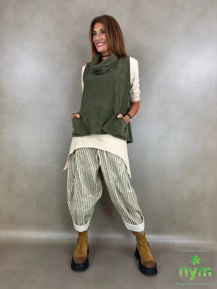 gilet collo anello ciniglia 81pl12ly2ea5ry - U / MILITARE / AI26 - CAPOSPALLA