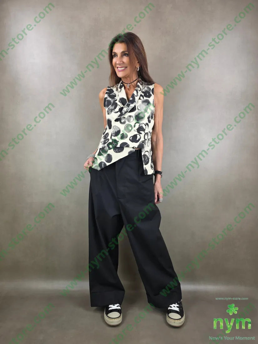 gilet collo sciallato bolle 100co U / PANNA / PE26 CAPOSPALLA