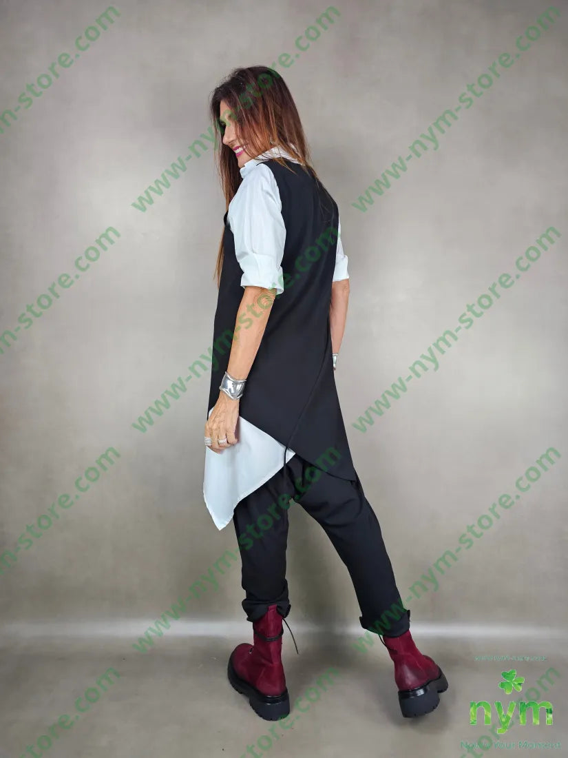 gilet crepe taglio vivo 97pl3ea CAPOSPALLA