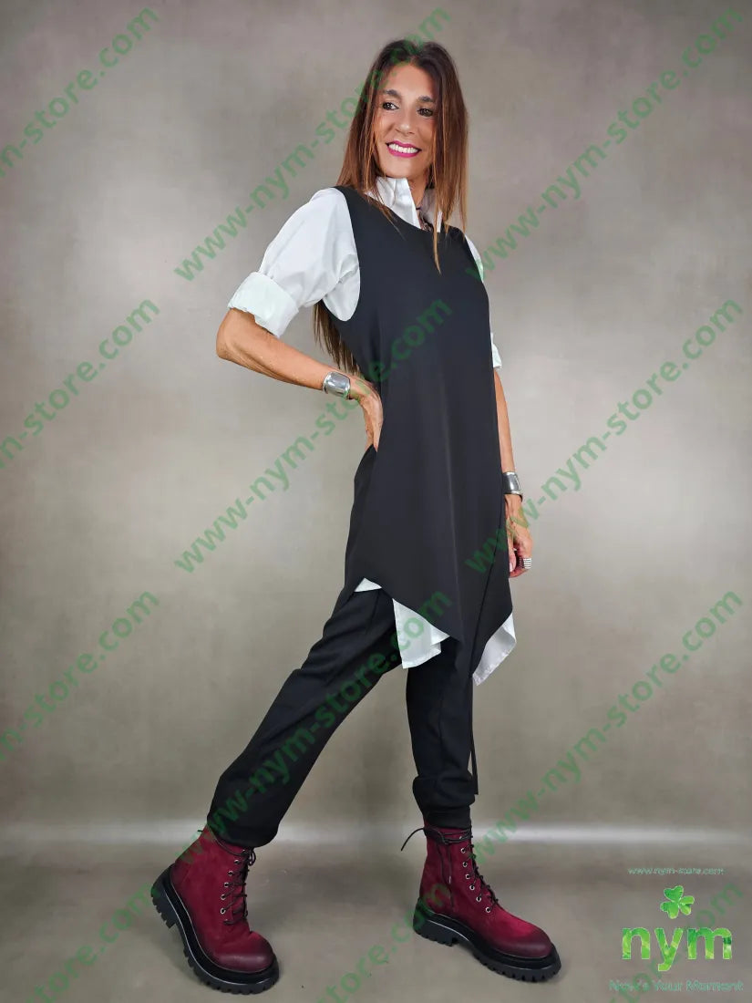 gilet crepe taglio vivo 97pl3ea CAPOSPALLA