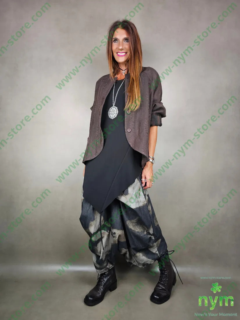 gilet crepe taglio vivo 97pl3ea CAPOSPALLA