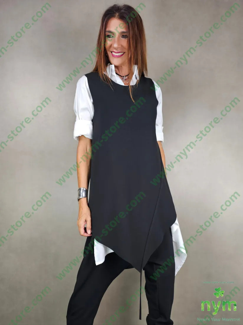gilet crepe taglio vivo 97pl3ea CAPOSPALLA