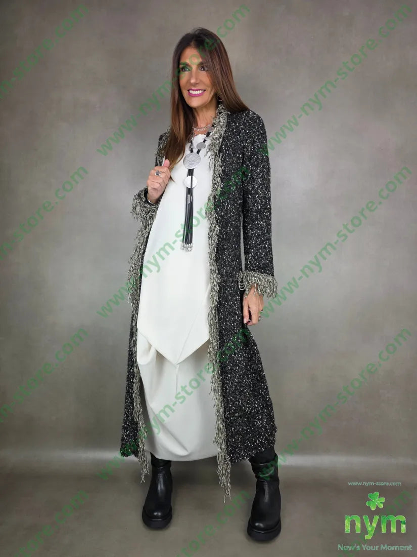 gilet crepe taglio vivo 97pl3ea CAPOSPALLA