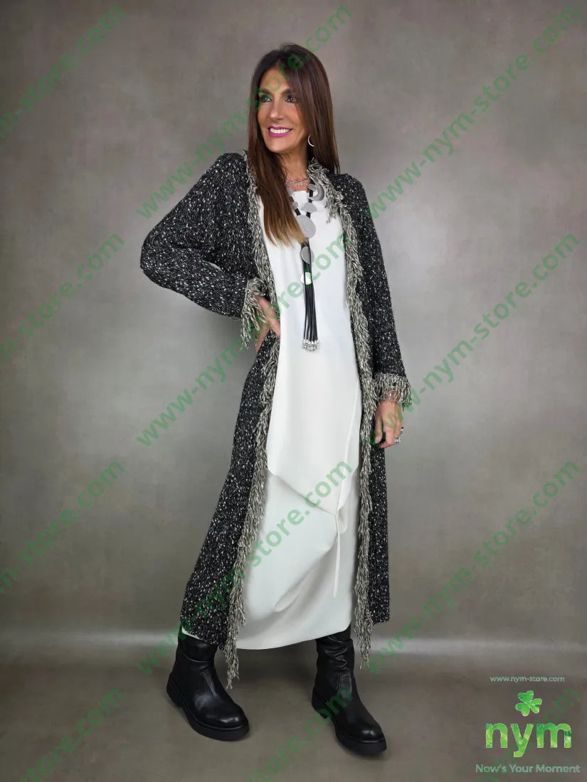 gilet crepe taglio vivo 97pl3ea CAPOSPALLA