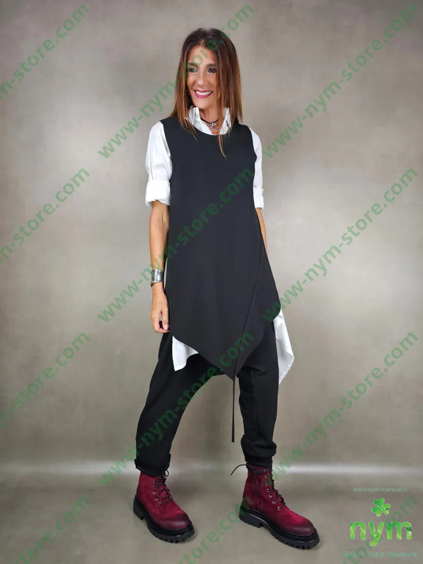 gilet crepe taglio vivo 97pl3ea CAPOSPALLA