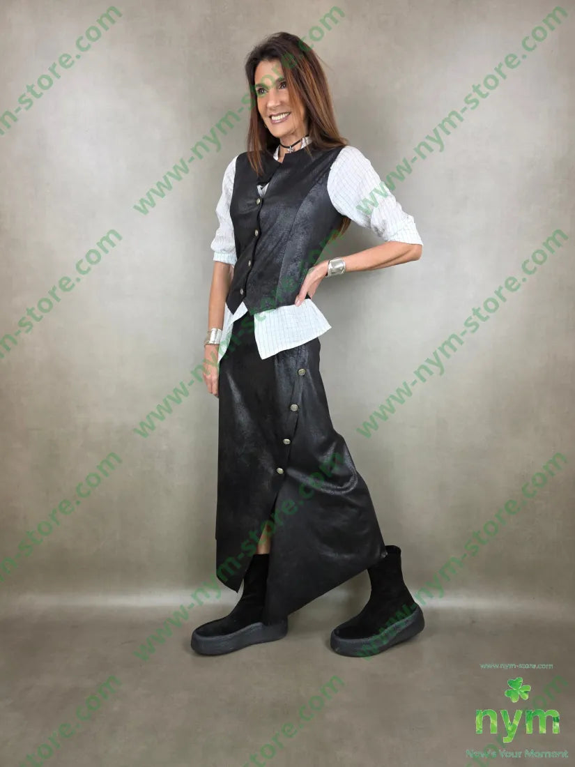 gilet eco pelle invecchiata 90pl10ea CAPOSPALLA