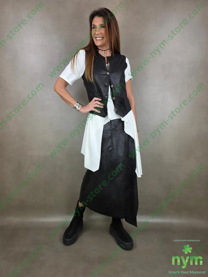 gilet eco pelle invecchiata 90pl10ea CAPOSPALLA