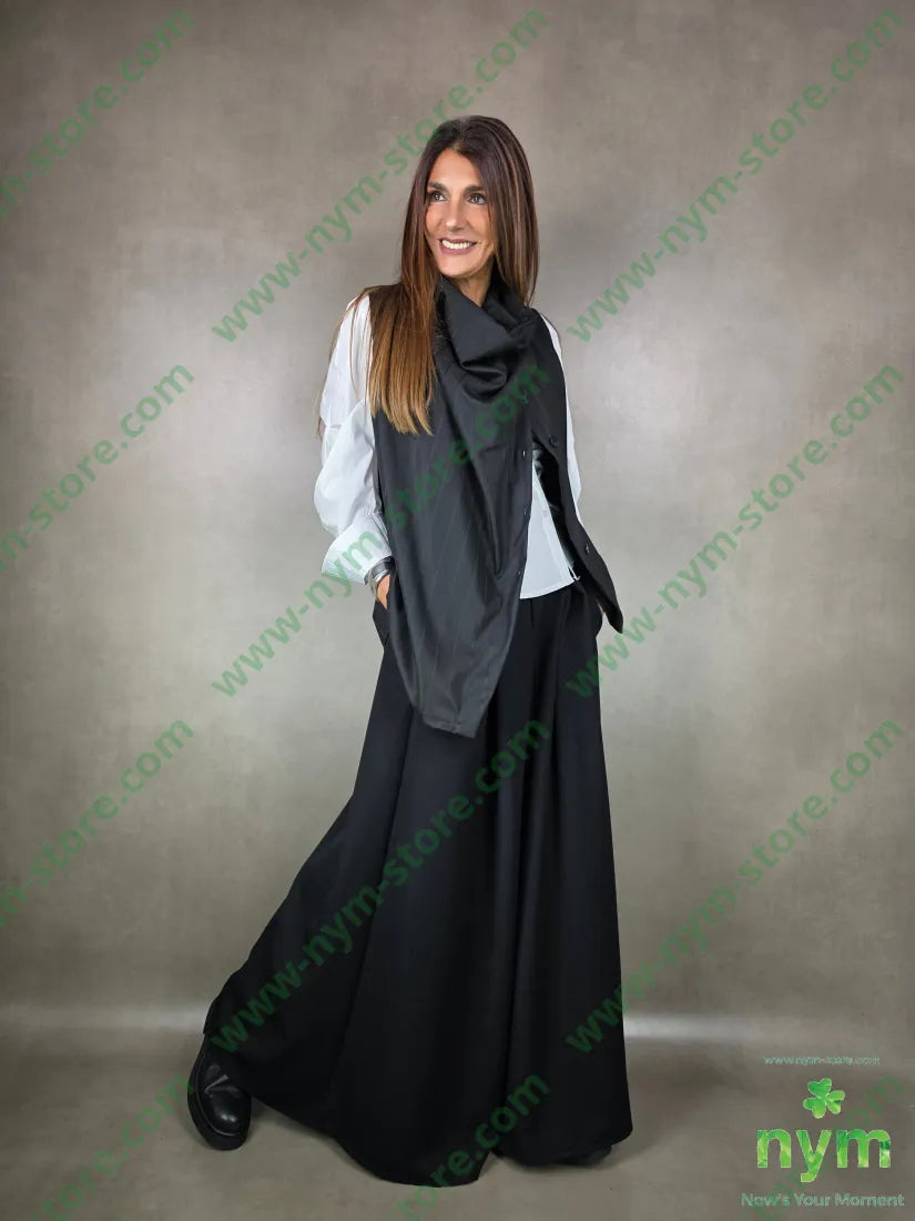 gilet gessato tono su tono 35vi30ny20wo5ea CAPOSPALLA