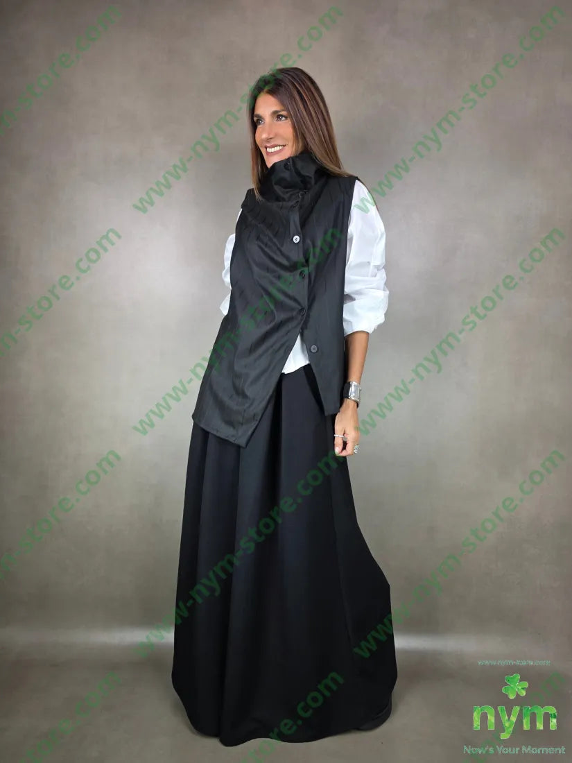 gilet gessato tono su tono 35vi30ny20wo5ea CAPOSPALLA