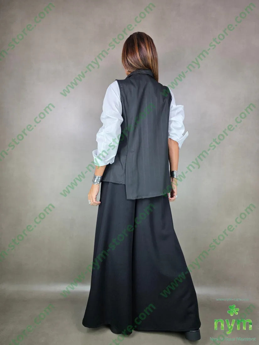 gilet gessato tono su tono 35vi30ny20wo5ea CAPOSPALLA