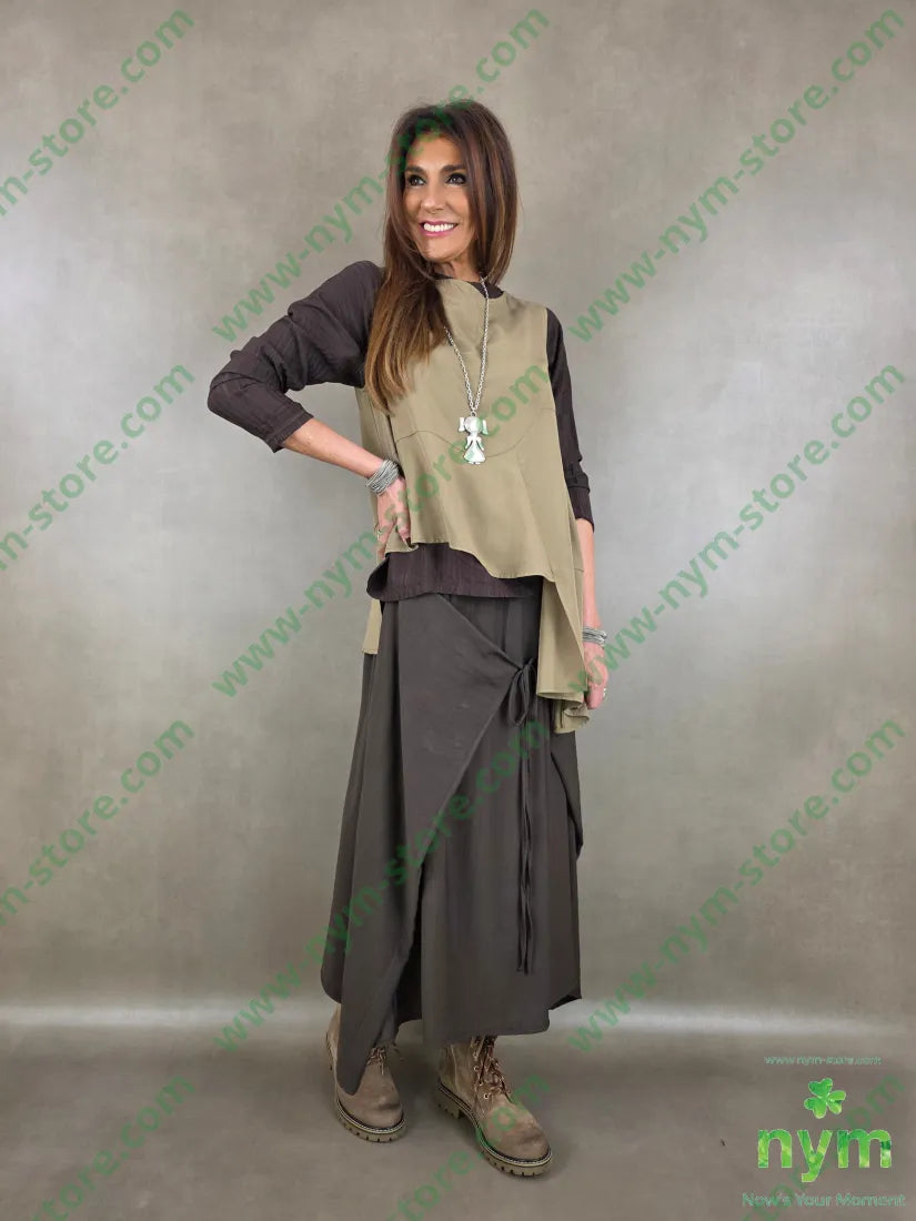 gilet girocollo corto davanti 85ly15pl CAPOSPALLA