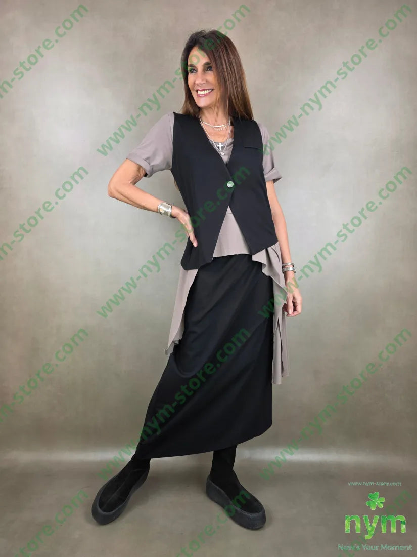 gilet irregolare pm 67vi27pa6ea CAPOSPALLA