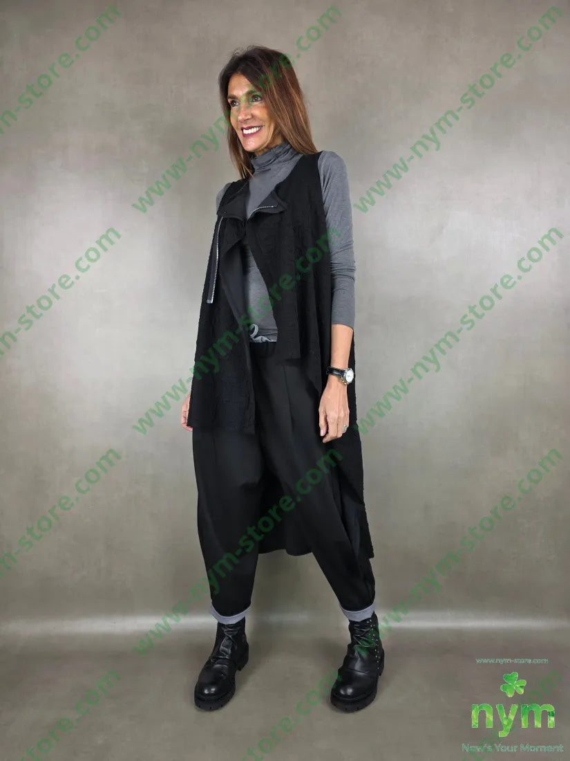 gilet lunghissimo lavorazione tre D 58pl37vi3ea2acr CAPOSPALLA