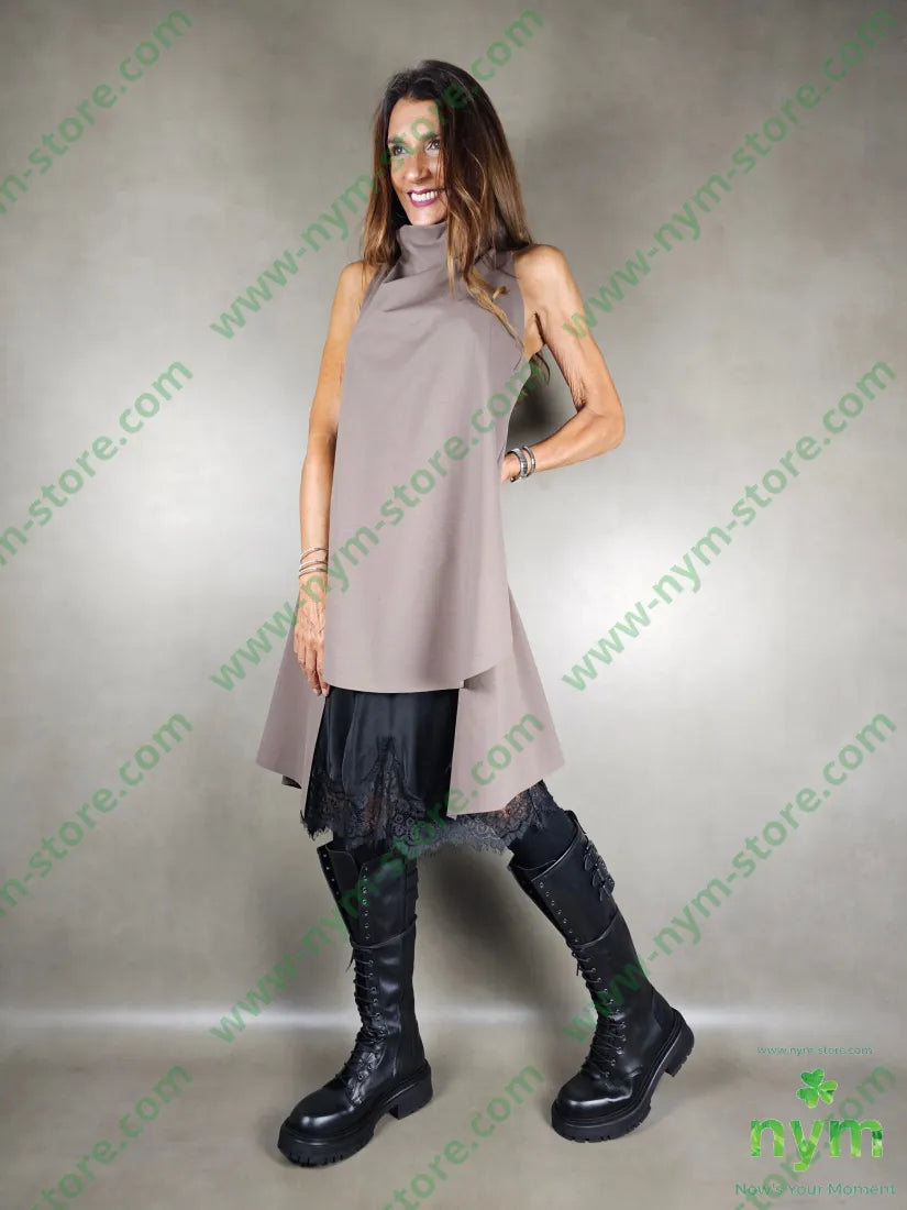 gilet lungo a cratere 52co40pa8ea CAPOSPALLA