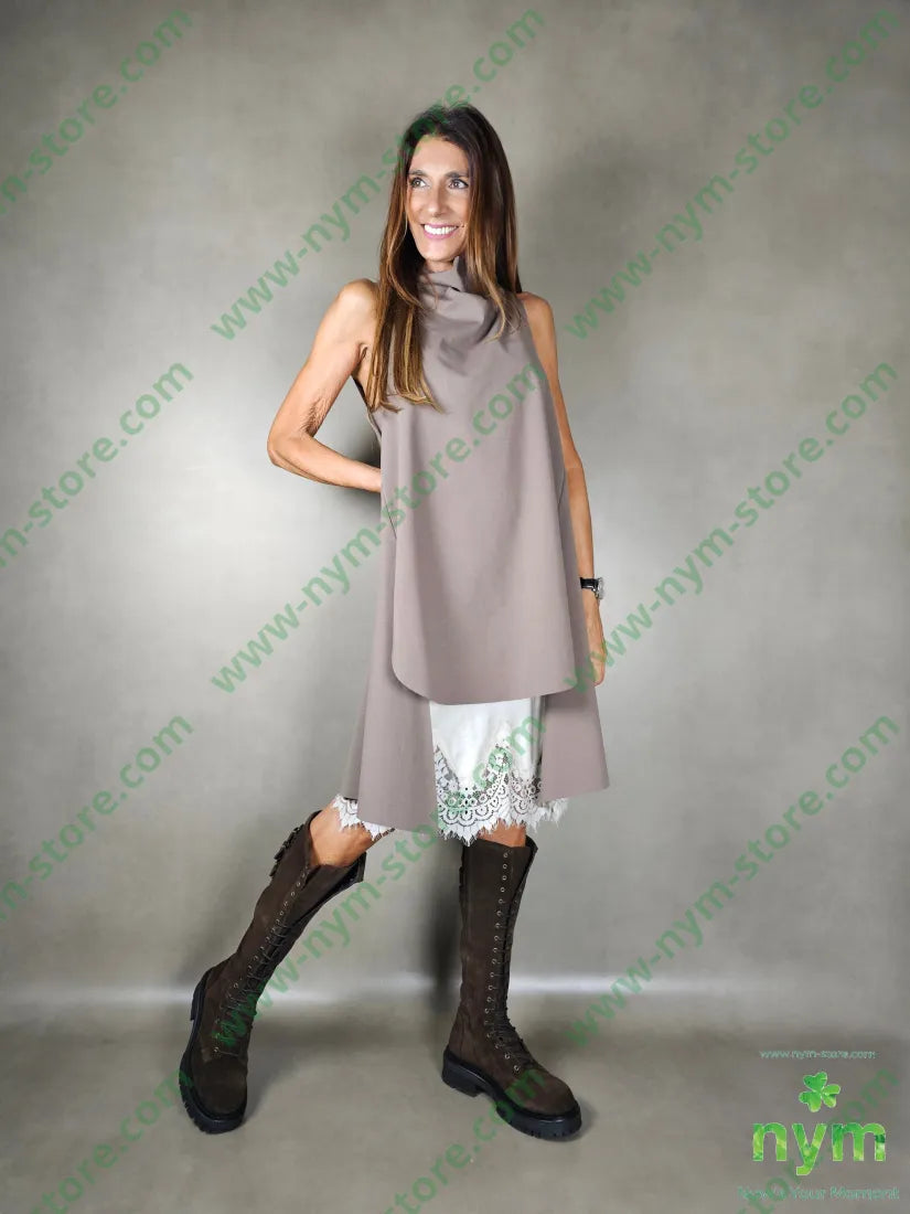 gilet lungo a cratere 52co40pa8ea CAPOSPALLA