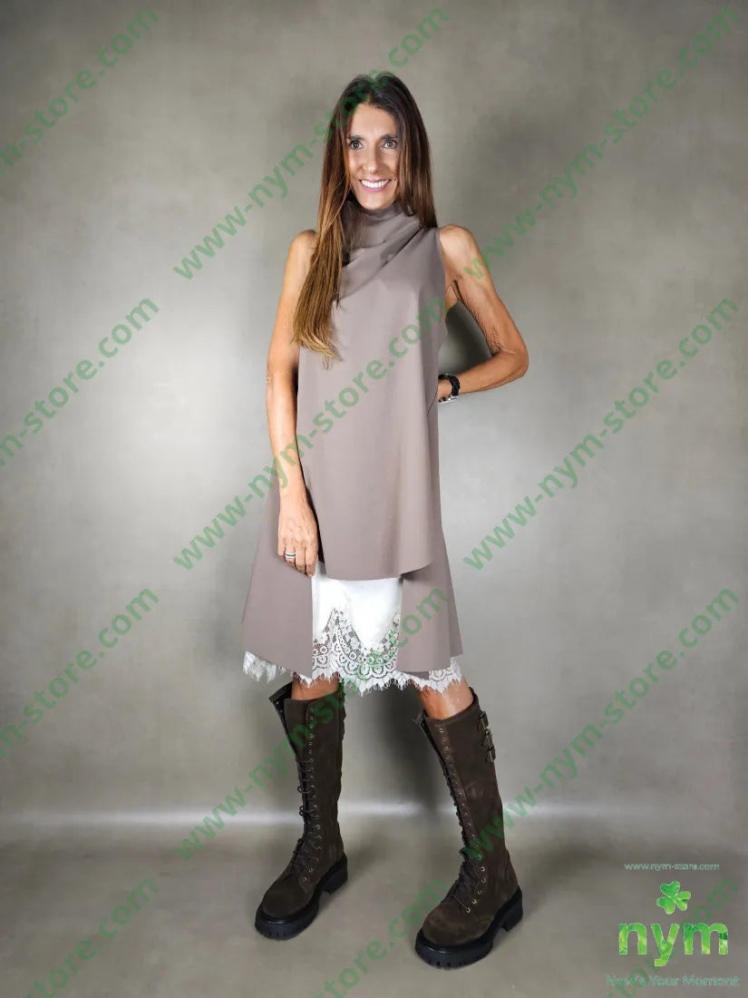 gilet lungo a cratere 52co40pa8ea CAPOSPALLA