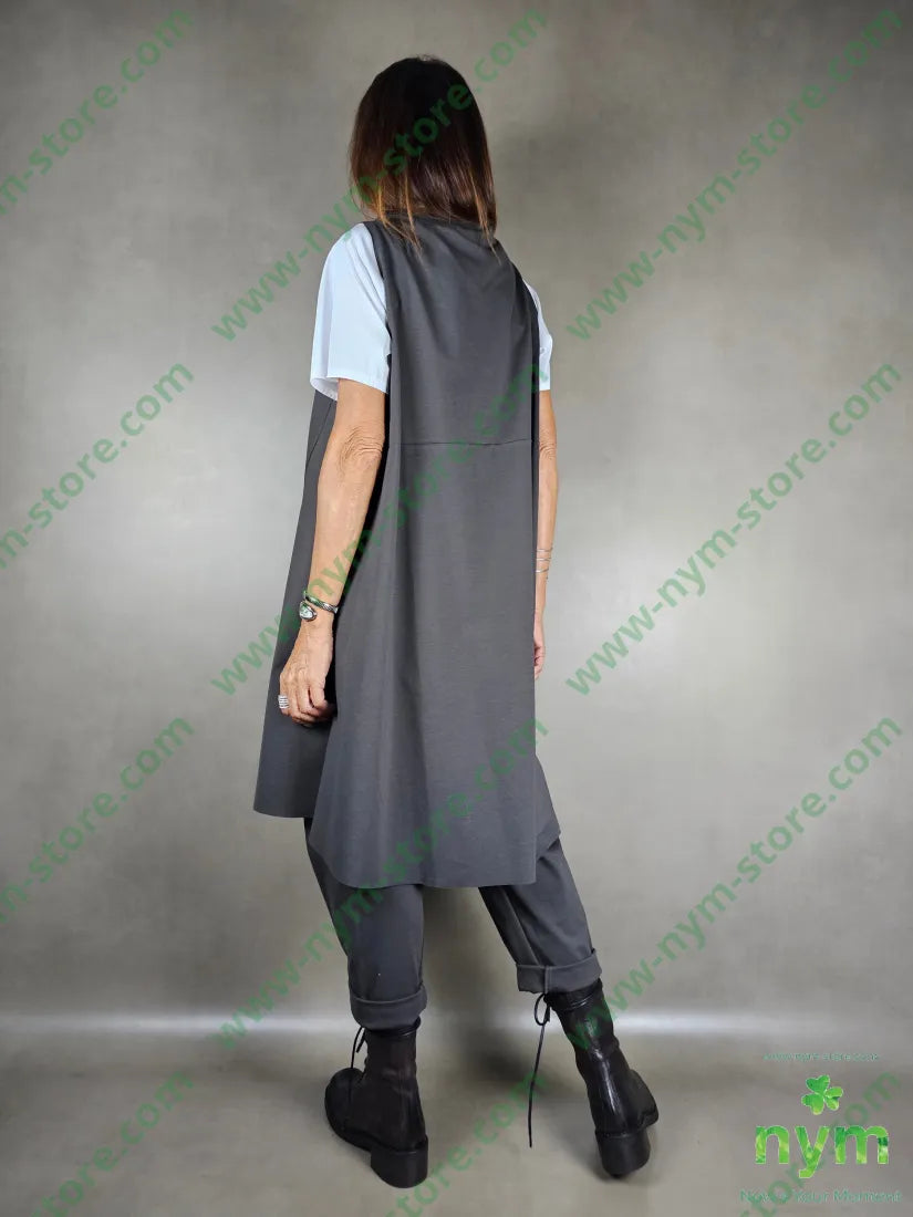 gilet lungo a cratere 52co40pa8ea CAPOSPALLA