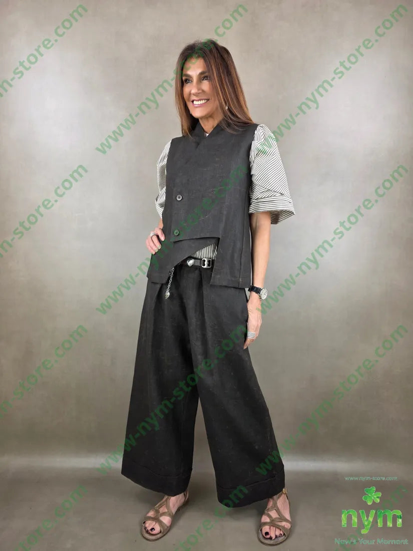 gilet lyoncell effetto pelle invecchiata 93ly7li - U / MARRONE / PE26 - CAPOSPALLA